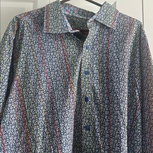 Vibrant Floral Patterned Shirt